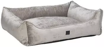 Designed by Lotte Orthopädisches Hundebett Soft Essence hellgrau Maße: 95 x 80 cm
