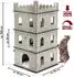 CanadianCat Company Premium Katzenburg Filz Felty Fort 55 x 108 x 55 cm