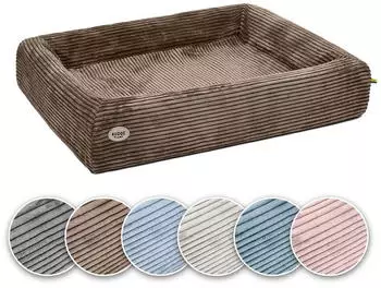 Sabro Orthopädischer Hundekorb Kudde cocoa 70 x 85 cm