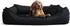 Tierlando Donald Ortho Hundebett Anti-Haar 03 schwarz 100 x 80 cm