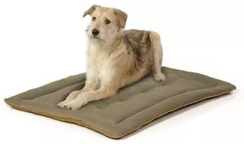 Wallace & Jones gepolsterte Wendedecke Shepherd braun/ beige L