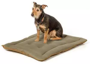 Wallace & Jones gepolsterte Wendedecke Shepherd braun/ beige M