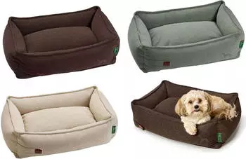 HUNTER Recycling Hundesofa Belluno mint, Größe: L
