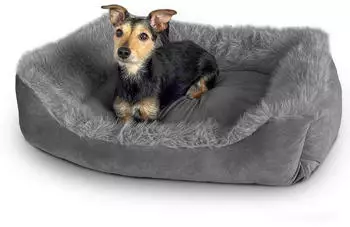 Wallace & Jones Hundebett MAYFAIR schiefergrau M