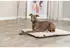 Trixie Liegematte Calida weiß-braun für Hunde 140 x 85 cm