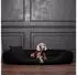 Tierlando ® Orthopädisches Hundebett Sammy VISCO Kunstleder High-Tech-Velours schwarz 1,4 m 30 cm 1,05 m