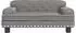 vidaXL Dog Bed Faux Leather 70x45x30 cm Grey (171892)