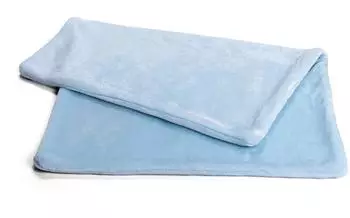 TrendPet Tierdecke Coco Welpen-Kuscheldecke Blau 100% Polyester in verschiedenen Gr&ouml;&szlig;en erh&auml;ltlich 90 cm x 130 cm