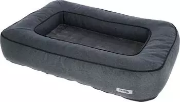 Kerbl Pet Kuschelbett Platin Ortho 98 cm 70 cm 18 cm