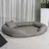 Tierlando Sammy orthopädisches Hundebett, Polyester, dunkelgrau meliert, 140x105cm