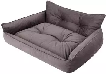 Pillowprim Joker orthopädisches Hundebett, gesteppt, 64x49cm, braun (JPFBRA2_PIL)