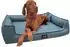 Tierlando Gustav Scandi Chic orthopädisches Hundebett, blau, 130x100cm (GUSX-XX)
