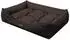 HobbyDog Puffy Hundebett mit erhöhten Rändern, 67x54cm, schwarz-braun (Puffy)