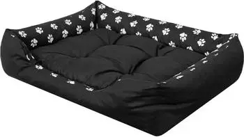 Pillowprim Puffy Hundebett wasserabweisend, erhöhte Ränder, Oxford-Gewebe, L 92x73cm