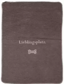 David Fussenegger Hundedecke "Lieblingsplatz" 70x90cm, braun (7180)