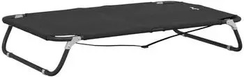 vidaXL Klappbares Hundebett, Anthrazit, Oxford-Gewebe und Stahl (172605)