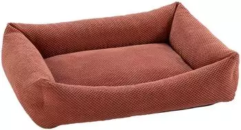 Dehner Hundebett Onega rechteckig, rot, 80x25x60cm