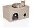 hjh Living PAWY EB Katzenhöhle faltbar, Bouclé, beige (860016)