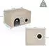 hjh Living PAWY EB Katzenhöhle faltbar, Bouclé, beige (860016)