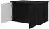 vidaXL Katzenhaus schwarz 85x55x50,5cm Holzwerkstoff (8000717)