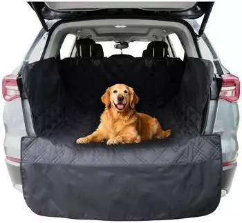 LuxusKollektion Kofferraumschutzmatte Hund 201x134cm, wasserdicht, rutschfest, maschinenwaschbar