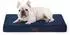 LuxusKollektion Orthopädisches Hundebett, waschbar, navyblau, 76x51x8cm