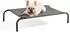 LuxusKollektion Erhöhtes Hunde- & Katzenbett Indoor/Outdoor grau 87x63x20cm