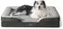 Bedsure Orthopädisches Hundesofa 106x80x17cm, waschbar, tannengrün