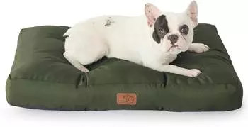 Bedsure Hundematte gepolstert, grün, 76x50x10cm