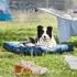 LuxusKollektion Hundebett orthopädisch, waschbar, dunkelblau, 91x68x10cm