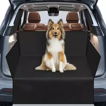 LuxusKollektion Kofferraumschutz Hund universal 180x105cm wasserdicht kratzfest mit Seiten- & Ladeschwellenschutz