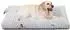 LuxusKollektion Hundebett XL waschbar, flauschig, hellgrau, 105x70x9cm