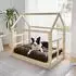 Bedsure Hundekissen XXL 120x90cm, 10cm, braun, Oxford-Gewebe, waschbar