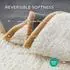 LuxusKollektion Hundedecke wasserdicht Sherpa Fleece grau XL (152x127cm)