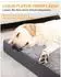 LuxusKollektion Hundebett Ortho XL orthopädisch, dunkelgrau, 104x68cm