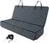 LuxusKollektion Hunde-Autoschondecke Rückbank 137x120cm, grau, wasserabweisend
