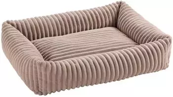 Dehner Hundebett Kaya rechteckig, beige, 80x25x60cm (M)