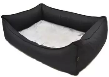Lebon Hundebett Noah Plus orthopädisch, schwarz, 120x90cm