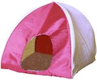Kerbl 82582, Kerbl Katzenzelt Tipi (Hund, Katze) (82582) Rot/Weiss