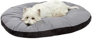 Karlie Hundekissen Doc Bed oval 80x62x10cm grau-schwarz