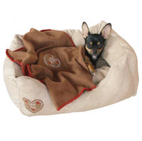 Kerbl Hundebett Love You 47 x 37 x 11 cm Beige 81231
