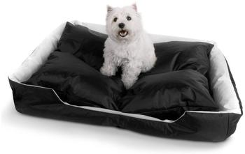 Smoothy Dogbed Supreme Black & White 105 x 80 x 20 cm