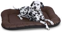 Knuffelwuff Tierbett Hundebett Lucky, Schaumstoffflocken braun 75 cm x 90 cm