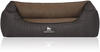 Knuffelwuff Hundebett Outback M-L schwarz/taupe