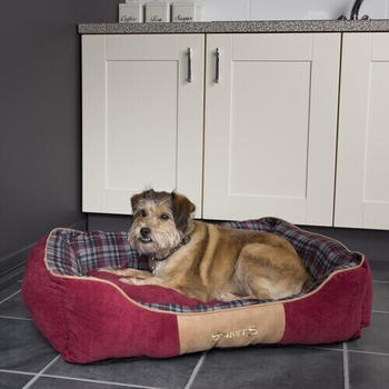 Scruffs Highland Dog Bed XL rot
