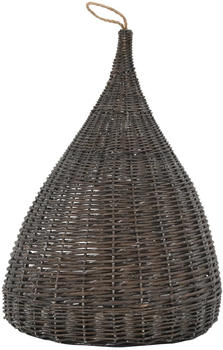 vidaXL Katzenhaus mit Kissen Tipi 40x60cm grau