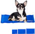 Relaxdays Kühlmatte Hund selbstkühlend 20x35cm blau