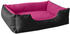 BedDog Hundesofa LUPI M BLACK-PASSION schwarz-pink