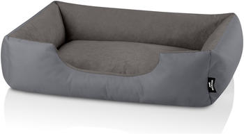 BedDog Hundebett ZARA XL STEEL-GREY