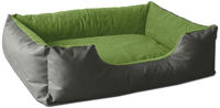BedDog Hundesofa LUPI XL Green-Rock grau-grün